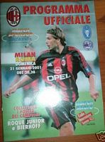 2000-01
                  programma Milan/Roma