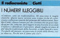 1994/95,
                  dichiarazione di Sandrio Ciotti