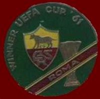 Medaglietta
                  commemorativa vittoria Coppa delle Fiere 1961