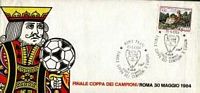 Cartolina finale
                  Coppa Campioni 1983/84