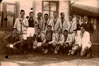 Foto dell'asr che ha battuto - nel marzo 1929 -
                  il club francaise a parigi (SI TRATTA DELLA PRIMA
                  PARTITA EUROPEA NELLA STORIA DELLA ROMA)